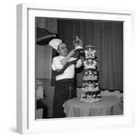 Confectioner Deblieux, Parist, 1957-null-Framed Photographic Print