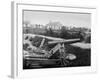 Confederate 32-Pounder Gun Captured Outside Yorktown, Virginia, Ca. July 1862-George N. Barnard-Framed Photographic Print