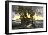 Confederate Bombardment of Fort Sumter, Starting the American Civil War, c.1861-null-Framed Giclee Print