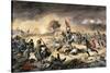 Confederate Charge against African-American Union Soldiers at the Battle of the Crater-null-Stretched Canvas