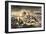 Confederate Charge against African-American Union Soldiers at the Battle of the Crater-null-Framed Giclee Print