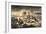 Confederate Charge against African-American Union Soldiers at the Battle of the Crater-null-Framed Giclee Print