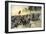 Confederate Charge Up Little Round Top, Battle of Gettysburg, c.1863-null-Framed Giclee Print