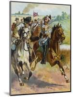 Confederate General J.E.B. Stuart Leads His Spectacular Raid Around the Union Forces-H.a. Ogden-Mounted Photographic Print