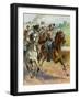 Confederate General J.E.B. Stuart Leads His Spectacular Raid Around the Union Forces-H.a. Ogden-Framed Photographic Print