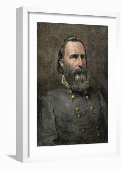 Confederate General James Longstreet-null-Framed Giclee Print