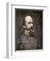 Confederate General Richard Ewell-null-Framed Giclee Print