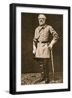 Confederate General Robert E. Lee in 1862 or 1863-null-Framed Giclee Print
