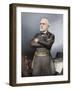 Confederate General Robert E. Lee in Black Uniform-Stocktrek Images-Framed Art Print