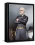 Confederate General Robert E. Lee in Blue Uniform-Stocktrek Images-Framed Stretched Canvas