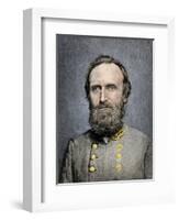 Confederate General Thomas Jackson-null-Framed Giclee Print