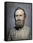 Confederate General Thomas Jackson-null-Framed Stretched Canvas