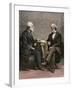 Confederate Generals Robert E. Lee and Joseph E. Johnston, From a Photograph Taken After the War-null-Framed Giclee Print