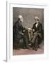 Confederate Generals Robert E. Lee and Joseph E. Johnston, From a Photograph Taken After the War-null-Framed Giclee Print