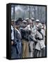 Confederate Infantry Preparing to Attack, Shiloh Battlefield, Tennessee-null-Framed Stretched Canvas