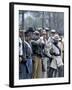 Confederate Infantry Preparing to Attack, Shiloh Battlefield, Tennessee-null-Framed Photographic Print