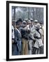 Confederate Infantry Preparing to Attack, Shiloh Battlefield, Tennessee-null-Framed Photographic Print