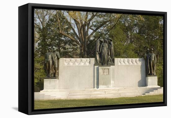 Confederate Memorial, Shiloh National Military Park, Tennessee-null-Framed Stretched Canvas