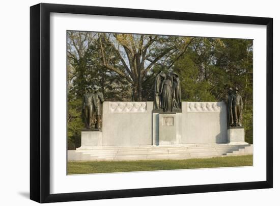 Confederate Memorial, Shiloh National Military Park, Tennessee-null-Framed Photographic Print