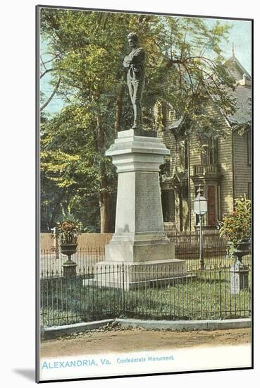 Confederate Monument, Alexandria, Virginia-null-Mounted Art Print