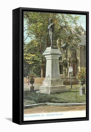 Confederate Monument, Alexandria, Virginia-null-Framed Stretched Canvas