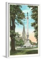 Confederate Monument, Raleigh, North Carolina-null-Framed Art Print