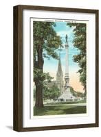 Confederate Monument, Raleigh, North Carolina-null-Framed Art Print