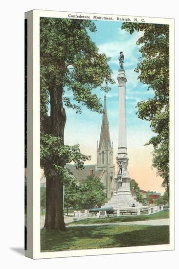 Confederate Monument, Raleigh, North Carolina-null-Stretched Canvas