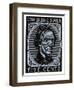 Confederate Postage Stamp Bearing Portrait of Jefferson Davis-null-Framed Giclee Print