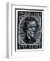 Confederate Postage Stamp Bearing Portrait of Jefferson Davis-null-Framed Giclee Print