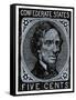 Confederate Postage Stamp Bearing Portrait of Jefferson Davis-null-Framed Stretched Canvas