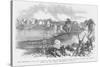 Confederate Raid into Kentucky at Licking Bridge Against Morgan Guerillas-Frank Leslie-Stretched Canvas
