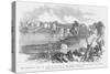 Confederate Raid into Kentucky at Licking Bridge Against Morgan Guerillas-Frank Leslie-Stretched Canvas