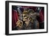 Confederate Rebel Civil War Skull General-FlyLand Designs-Framed Giclee Print