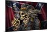 Confederate Rebel Civil War Skull General-FlyLand Designs-Mounted Giclee Print