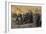 Confederate's on Marye's Hill Firing on Union Troops Attacking Fredericksburg, Virginia, 1862-null-Framed Giclee Print