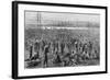 Confederate Soldiers at Prison Camp-null-Framed Giclee Print