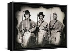 Confederate Soldiers-null-Framed Stretched Canvas