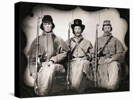 Confederate Soldiers-null-Stretched Canvas