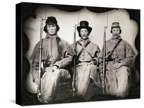 Confederate Soldiers-null-Stretched Canvas