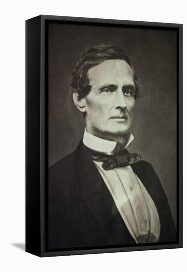 Confederate States President Jefferson Davis as Young Man-Bettmann-Framed Stretched Canvas