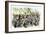 Confederate Troops on the March, American Civil War-null-Framed Giclee Print