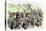 Confederate Troops on the March, American Civil War-null-Stretched Canvas