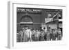 Confederate Veterans Reunion; Old Men in Un Uniforms Front of Nashville Convention Hall Market-null-Framed Art Print