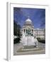 Confederate Women Monument Outside Mississippi State Capitol, Jackson, Mississippi, North America-Julian Pottage-Framed Photographic Print