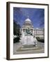 Confederate Women Monument Outside Mississippi State Capitol, Jackson, Mississippi, North America-Julian Pottage-Framed Photographic Print