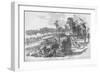 Confederates Evacuate Corinth, Mississippi-Frank Leslie-Framed Art Print