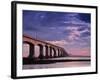 Confederation Bridge, Borden-Carleton, Prince Edward Island, Canada-Walter Bibikow-Framed Photographic Print