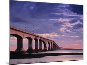 Confederation Bridge, Borden-Carleton, Prince Edward Island, Canada-Walter Bibikow-Mounted Photographic Print