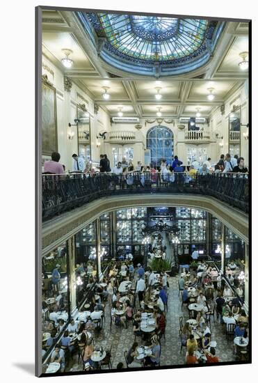 Confeiteria Colombo, Historic and Traditional Portuguese Art Nouveau Cafe, Rio De Janeiro-Alex Robinson-Mounted Photographic Print